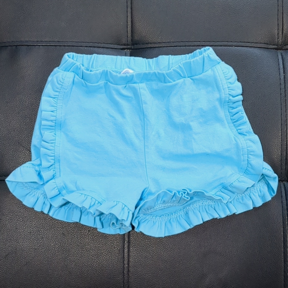 Trotter St kids Ruffle Shorts, Size 5